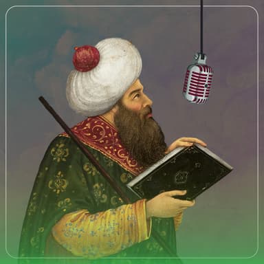 کاور پادکست شعر با صدای شاعر